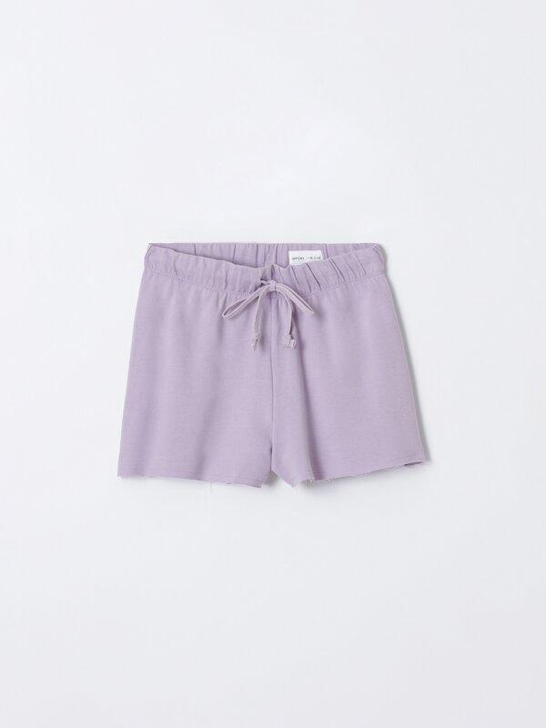 Plush shorts