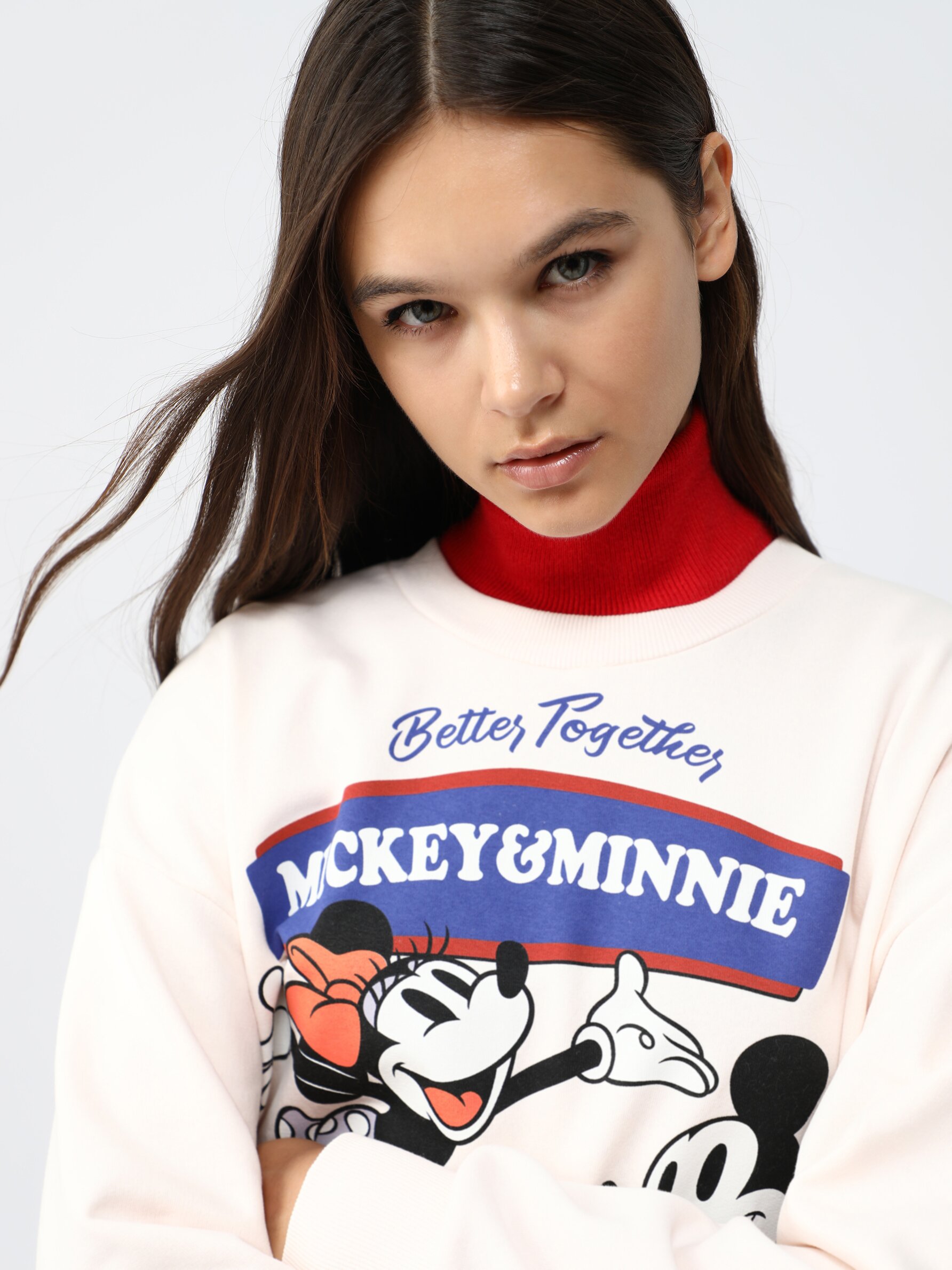 Sudadera Disney Mickey Mouse para mujer, sudadera Leopard Minnie Mouse,  jersey Disney con estampado animal, cuello redondo Walt Disney, -   México
