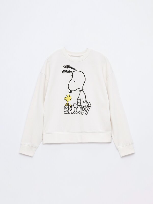 Snoopy sweatshirt hot sale