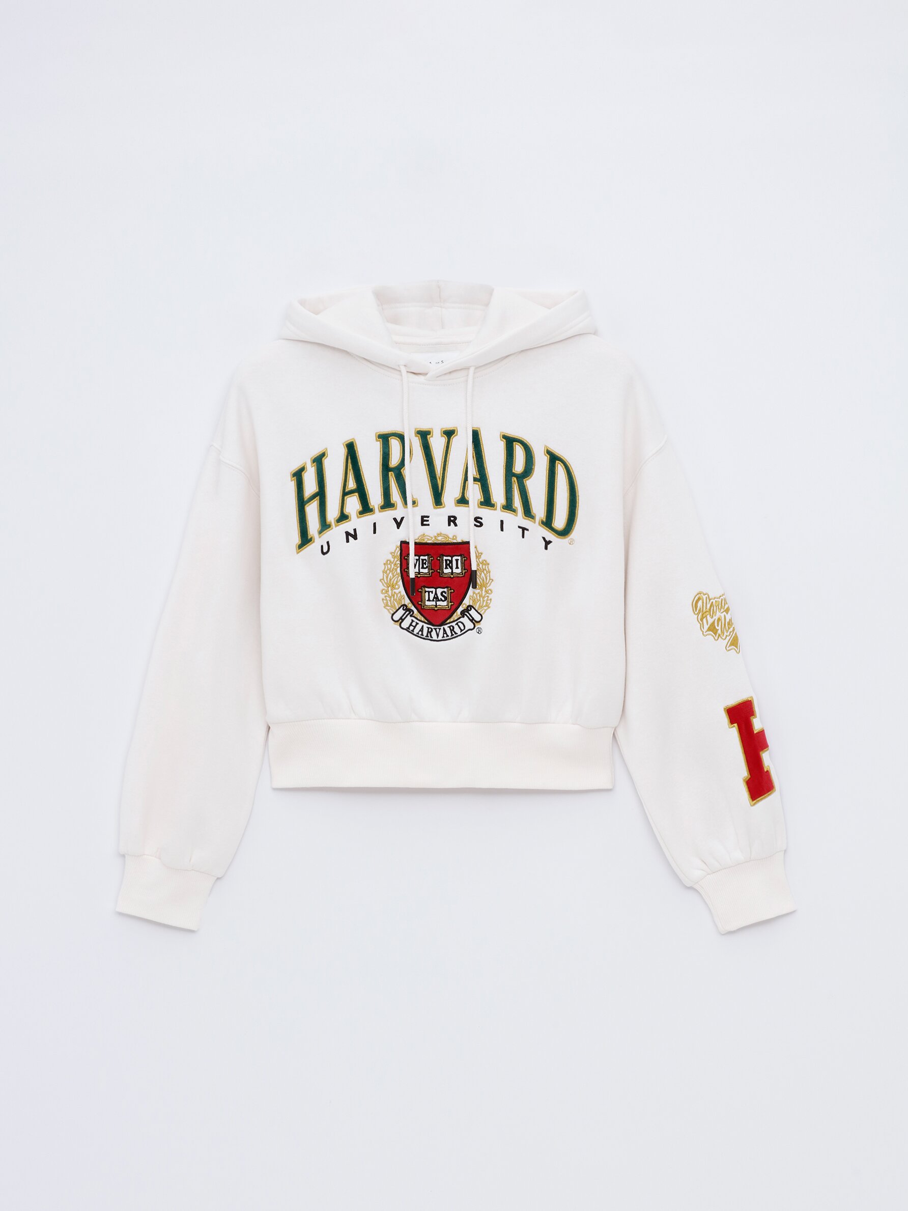 Harvard white sweatshirt hot sale