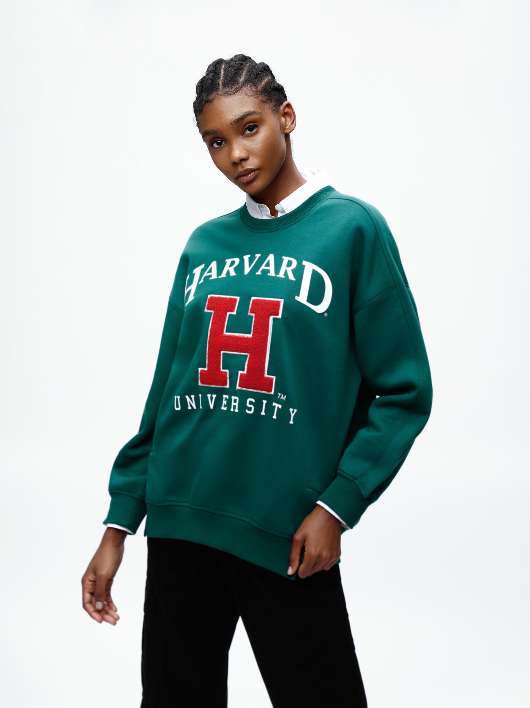 Sudadera estampada Harvard