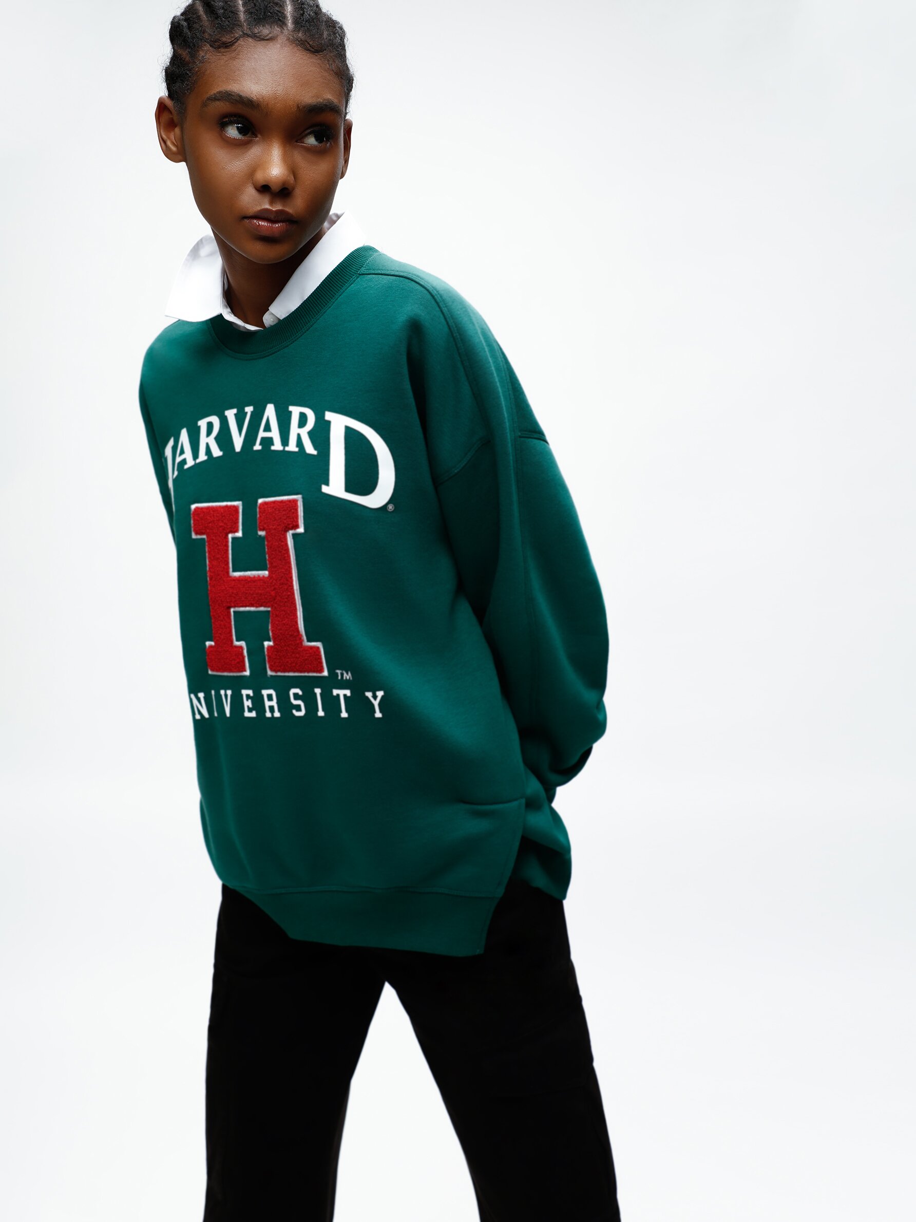 Harvard h shop sweatshirt