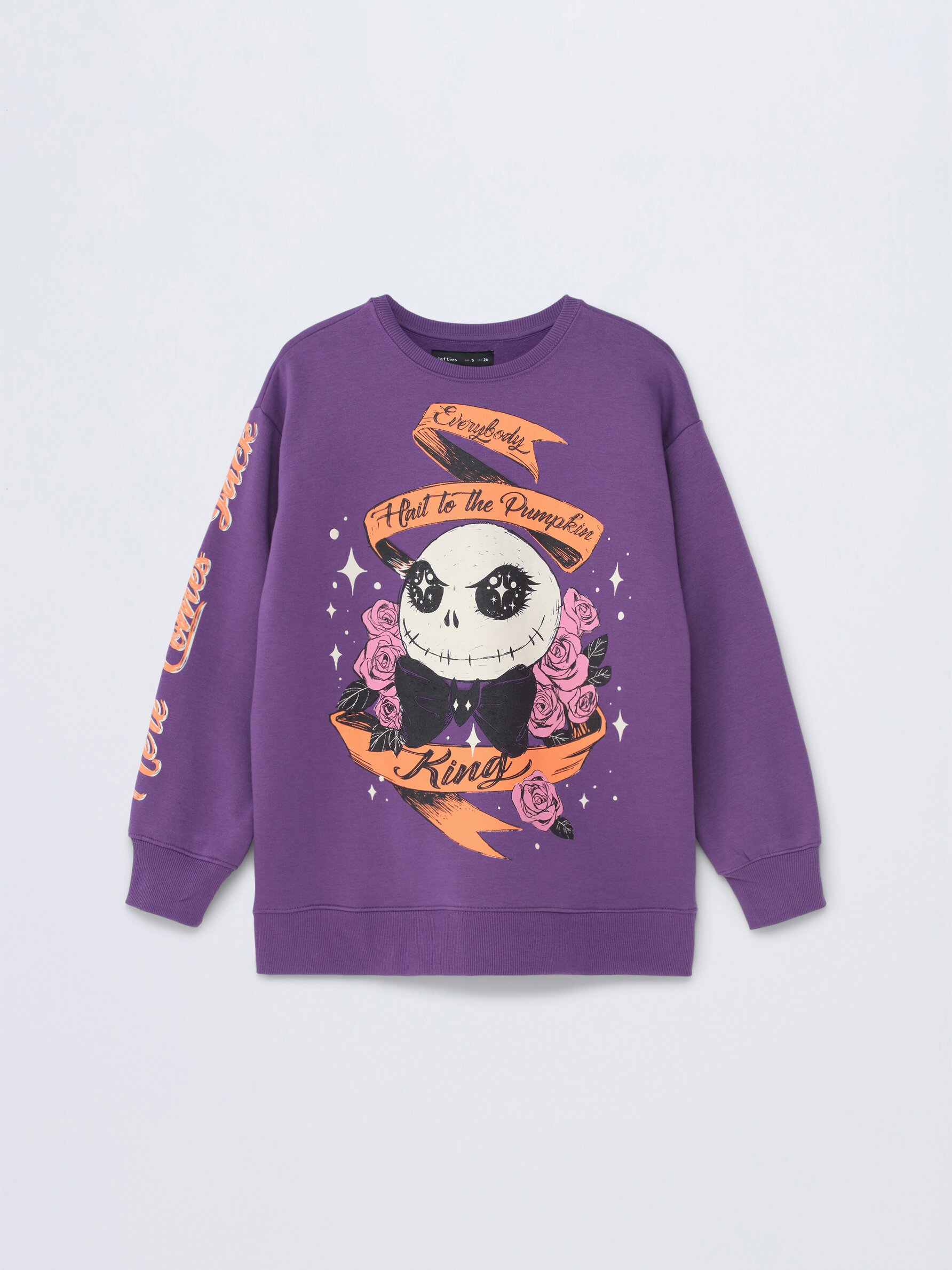 Purple hot sale disney sweatshirt