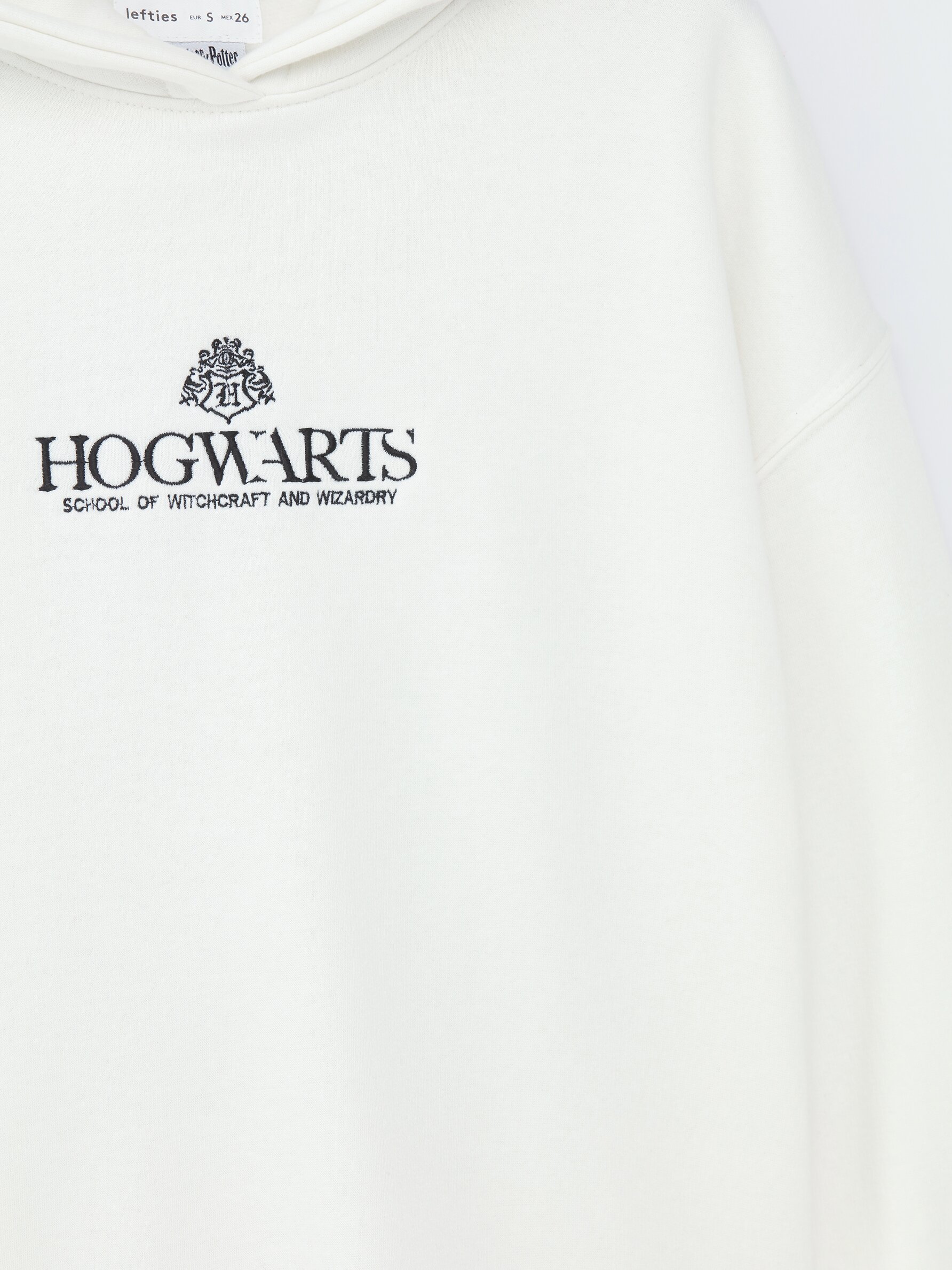 Sudadera con capucha bordado Harry Potter Hogwarts © &™ Warner Bros
