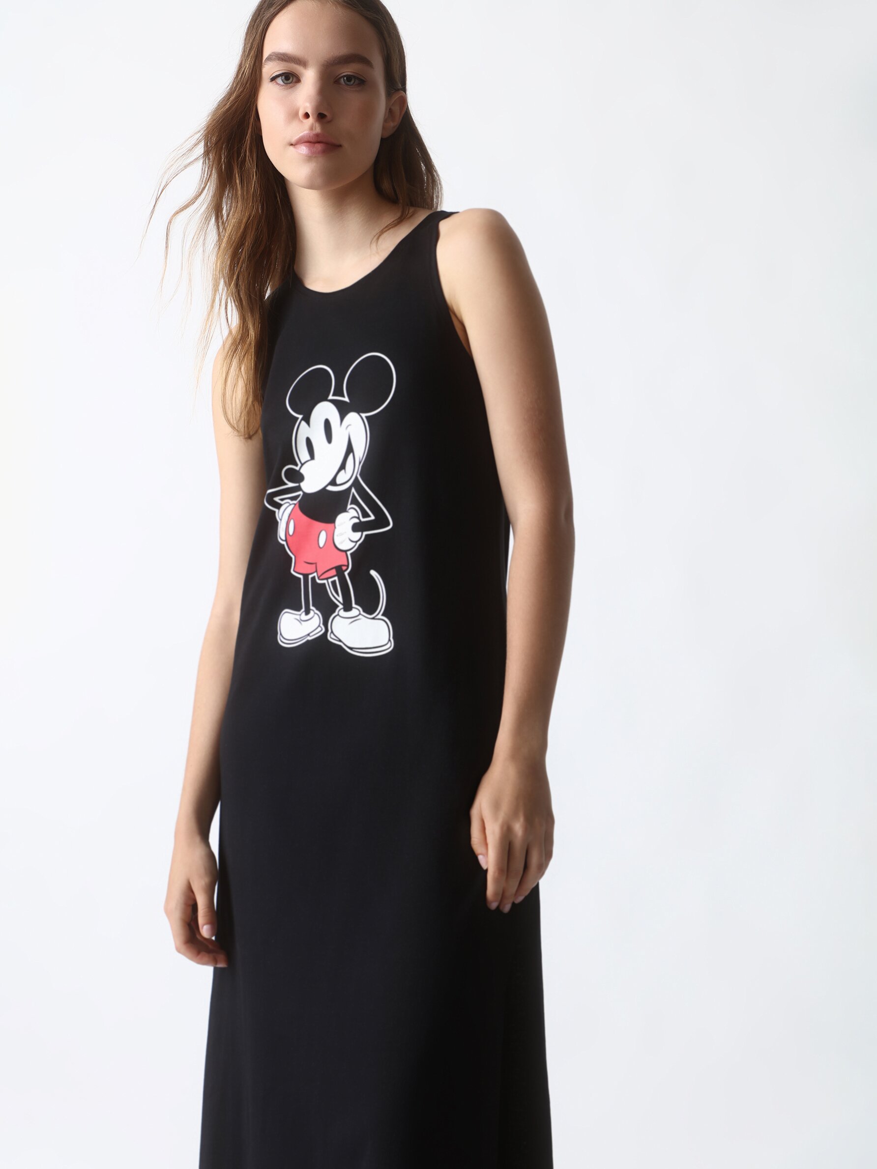 Vestido camiseta mickey mouse hot sale