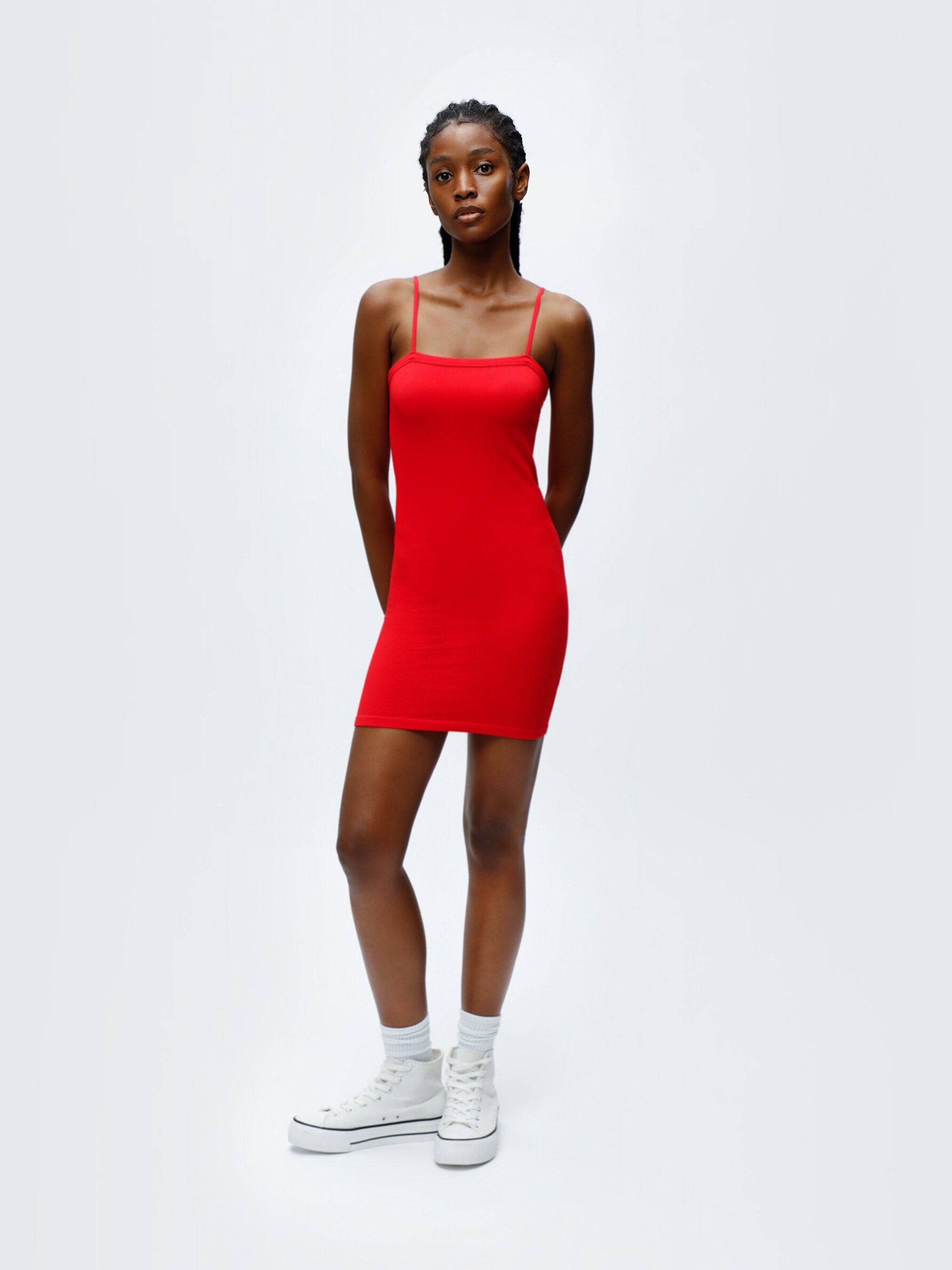 Dynamite red dress sale