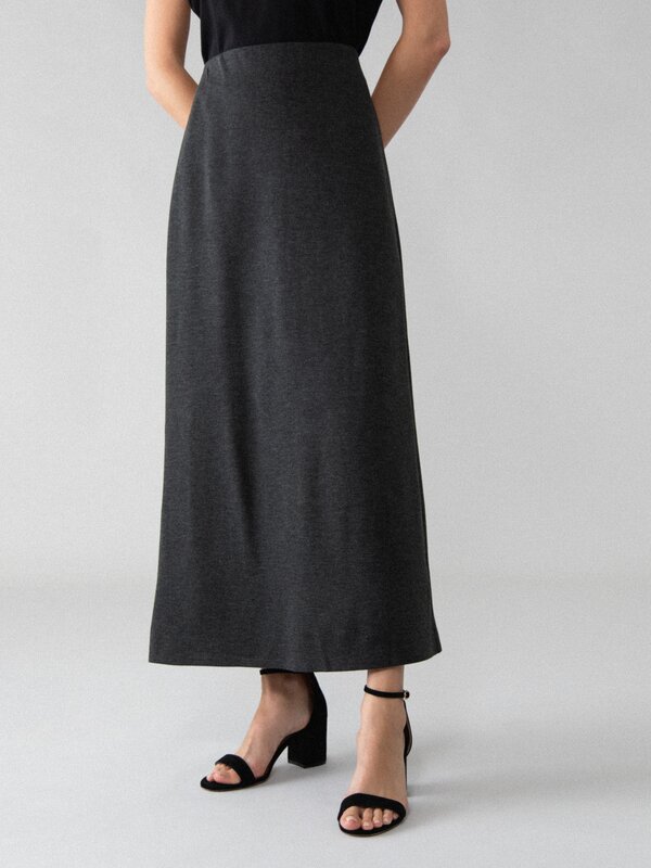 Ponte di Roma knit skirt