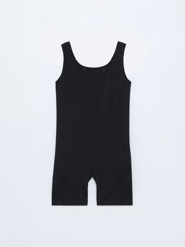 Seamless cycling playsuit