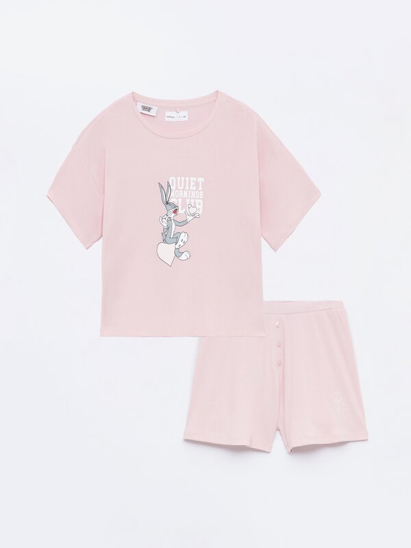 Conjunto de pijama estampado do Bugs Bunny © &™Warner Bros
