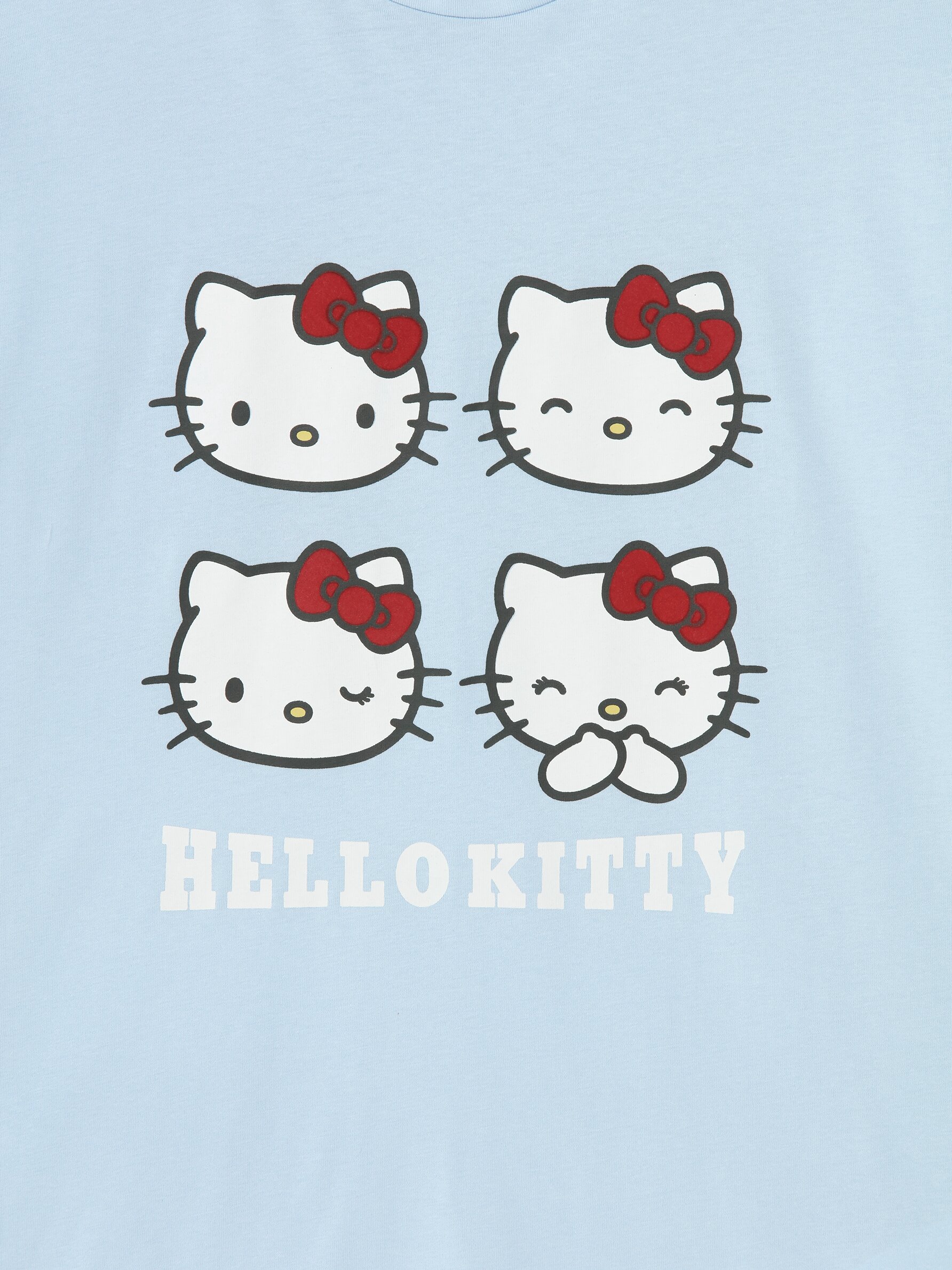 Shop Hello Kitty Printed T-shirt and Pyjama Set Online