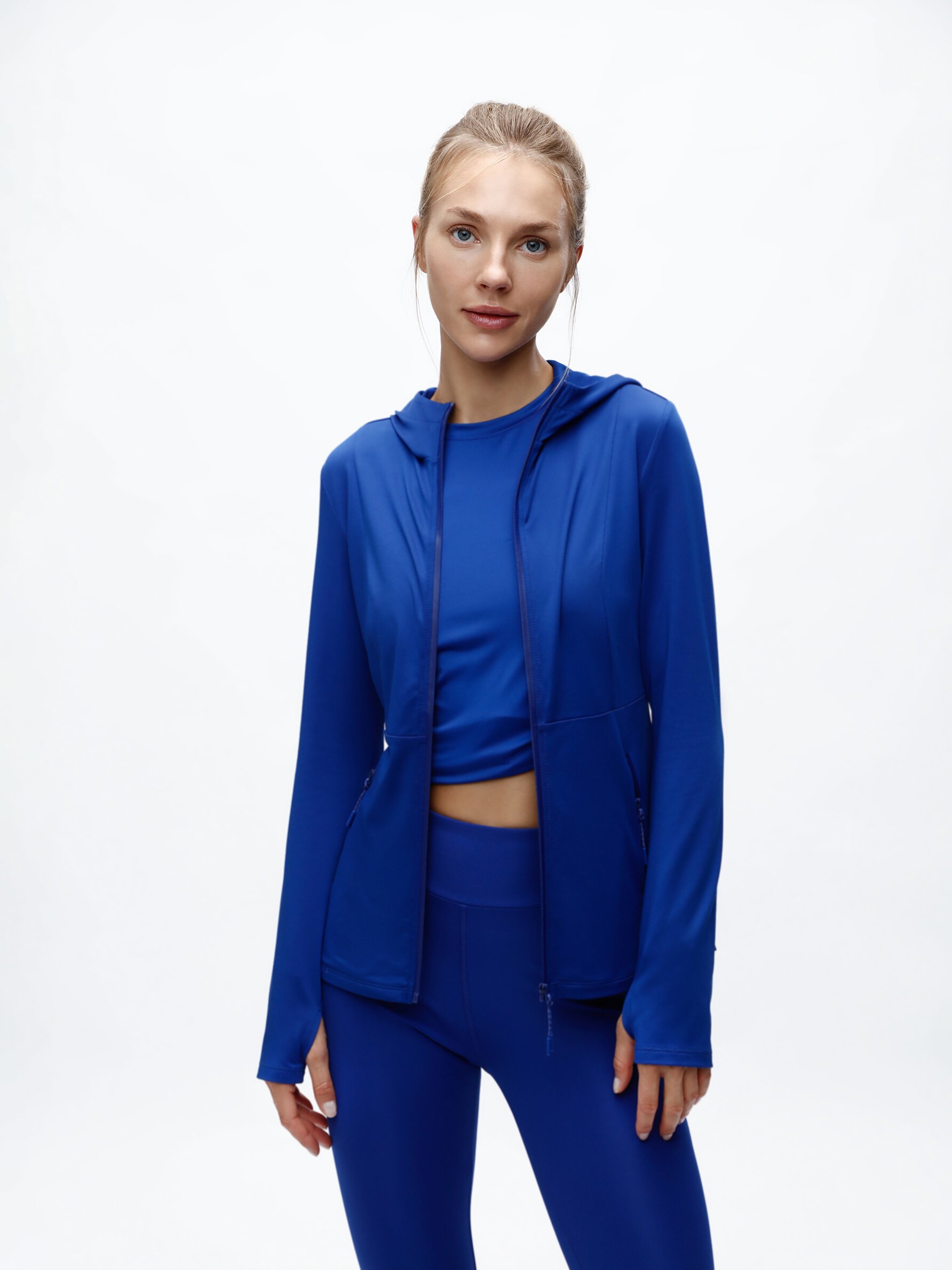 Hooded sports jacket - Jackets - Sportswear - CLOTHING - Woman 