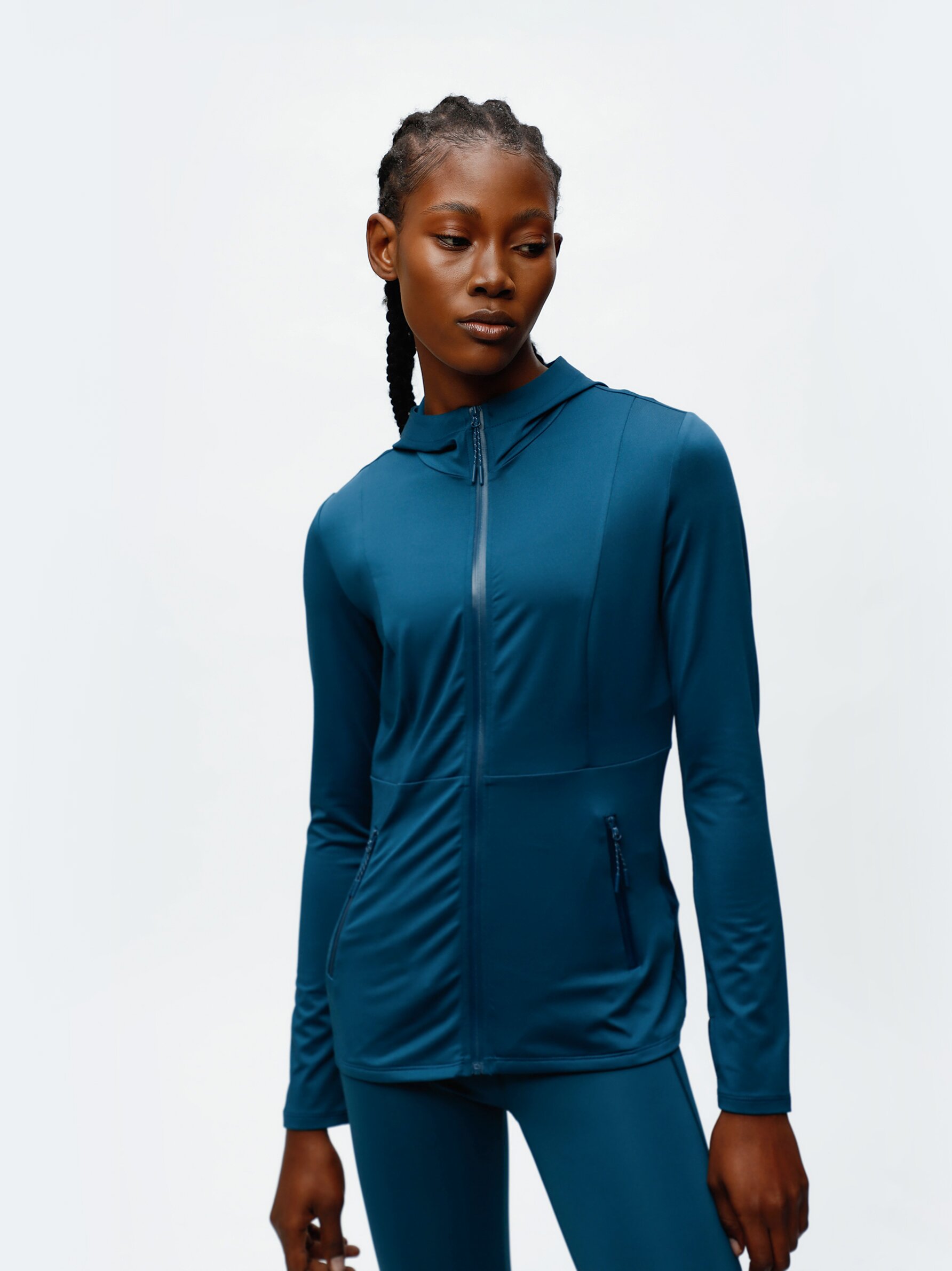 Hooded sports jacket - Jackets - Sportswear - CLOTHING - Woman 