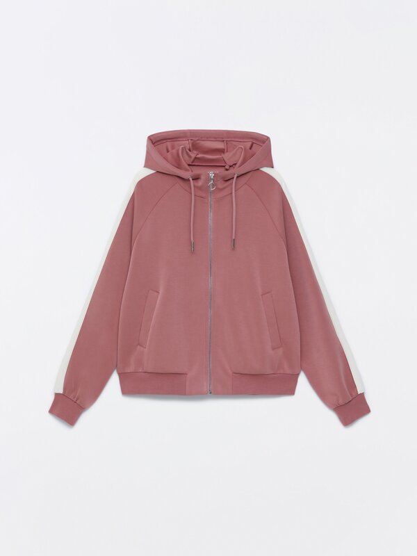 Chaqueta sudadera con cremallera