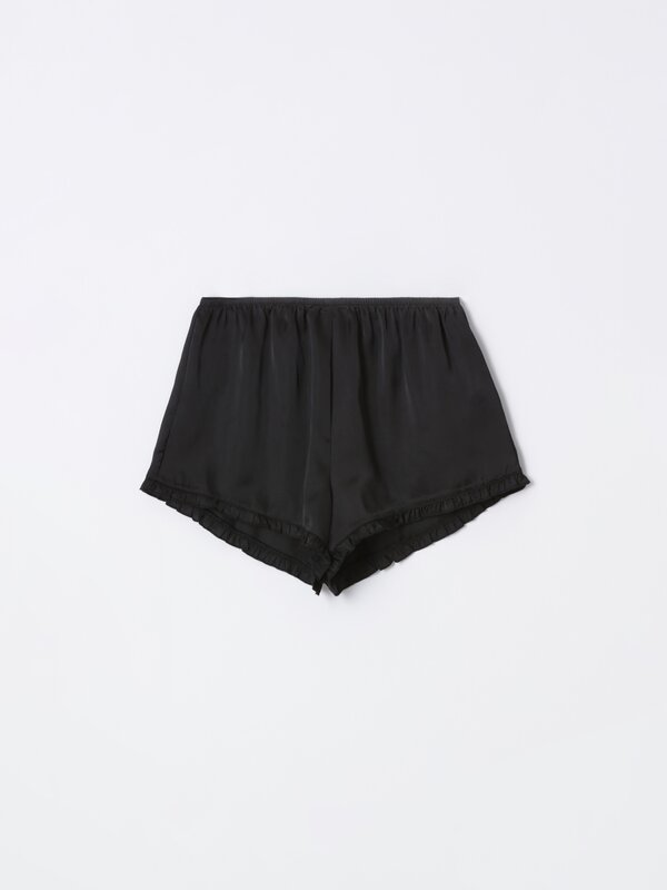 Satin shorts