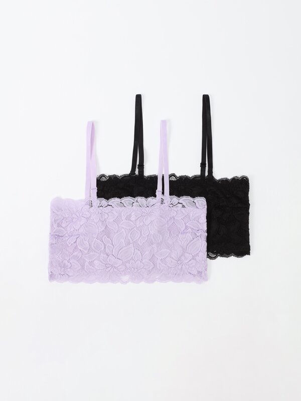 Pack de 2 tops de punta