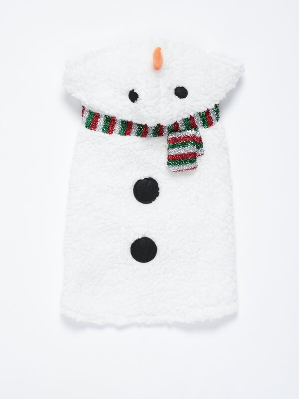 Snowman costume for pets
