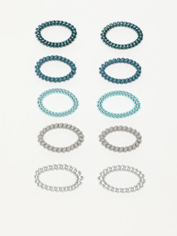 Pack of 10 scrunchies