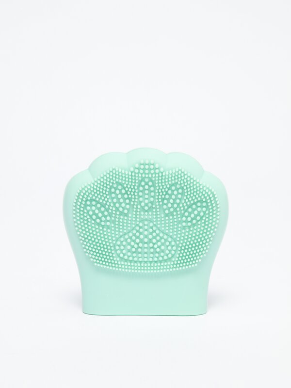 Limpador facial de silicona