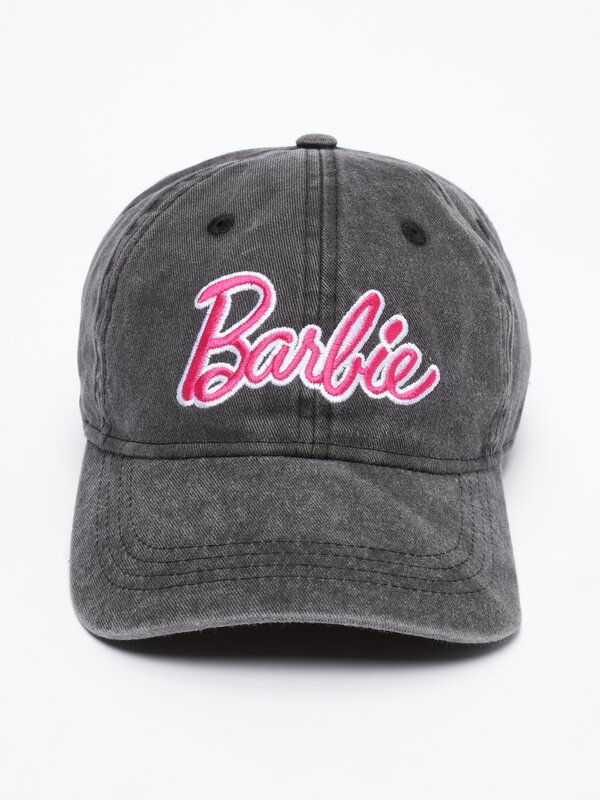 Gorra con bordado de Barbie™
