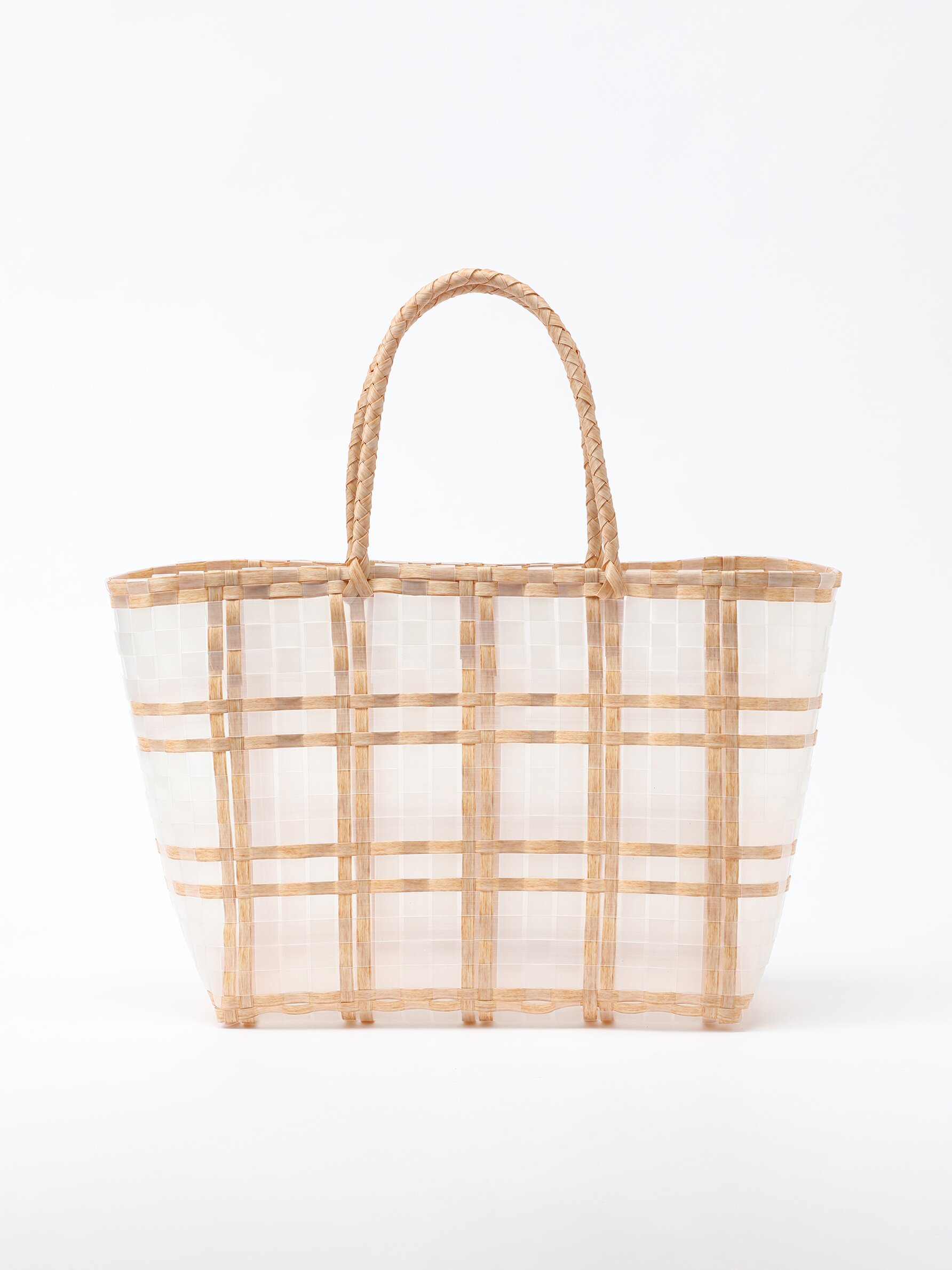 Transparent tote hotsell bag zara