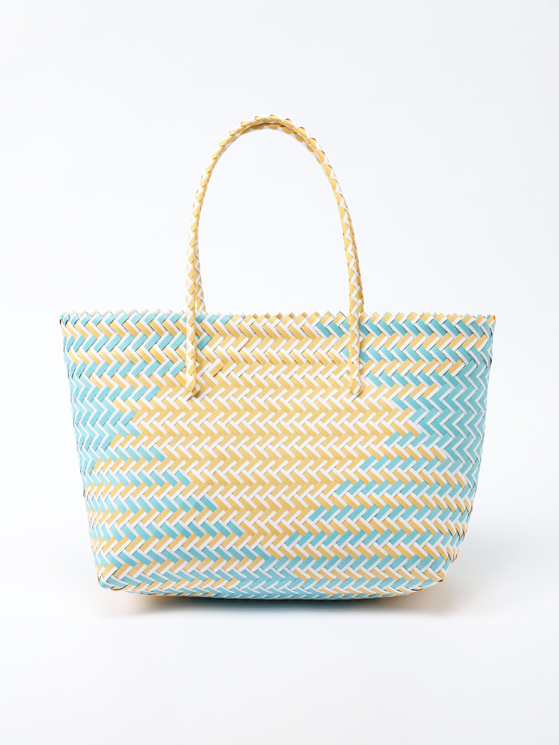 Braided best sale tote bag