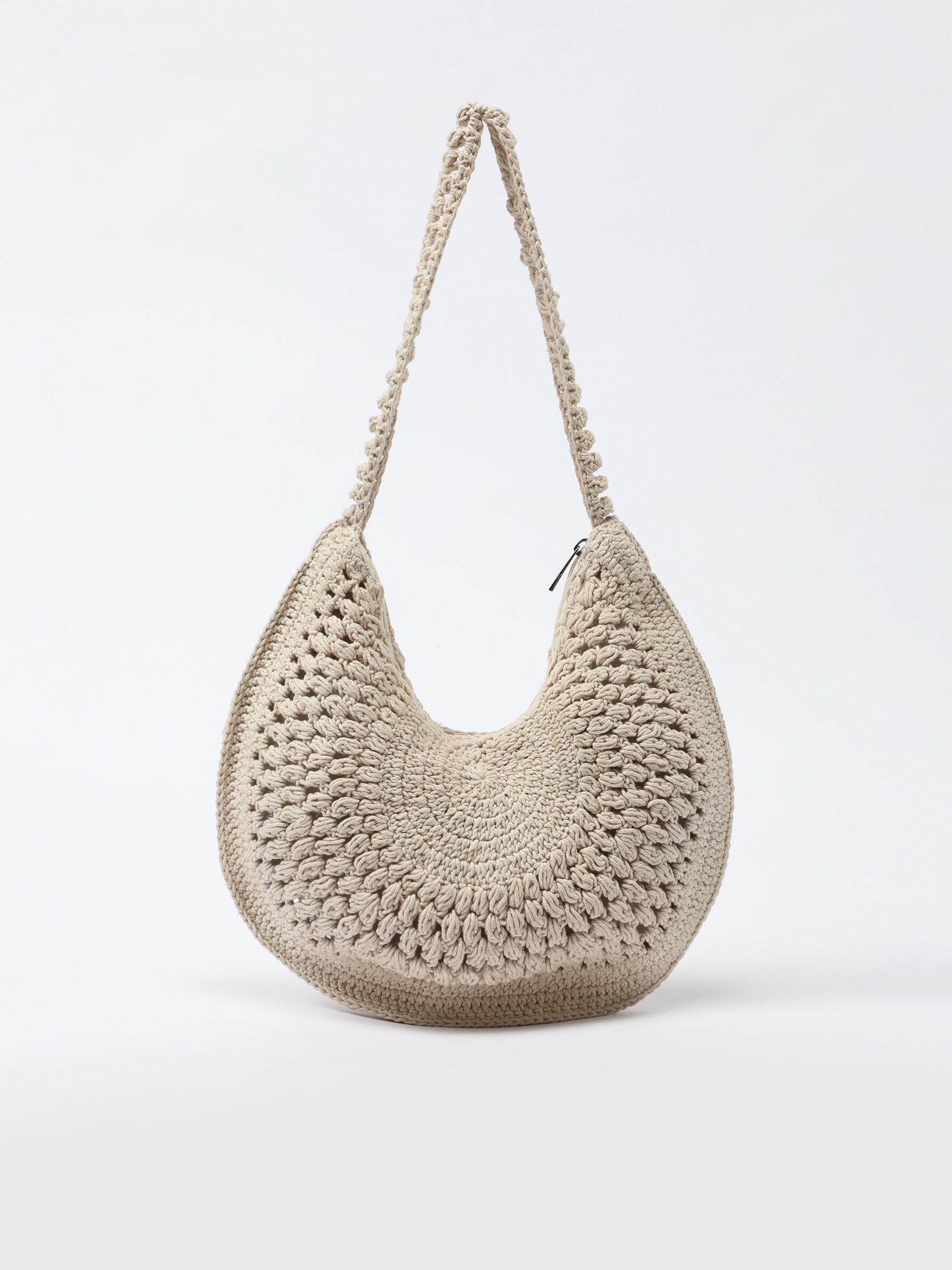 Bolso redondo de crochet Lefties Andorra