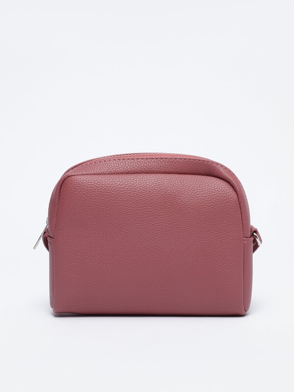 Faux leather crossbody bag