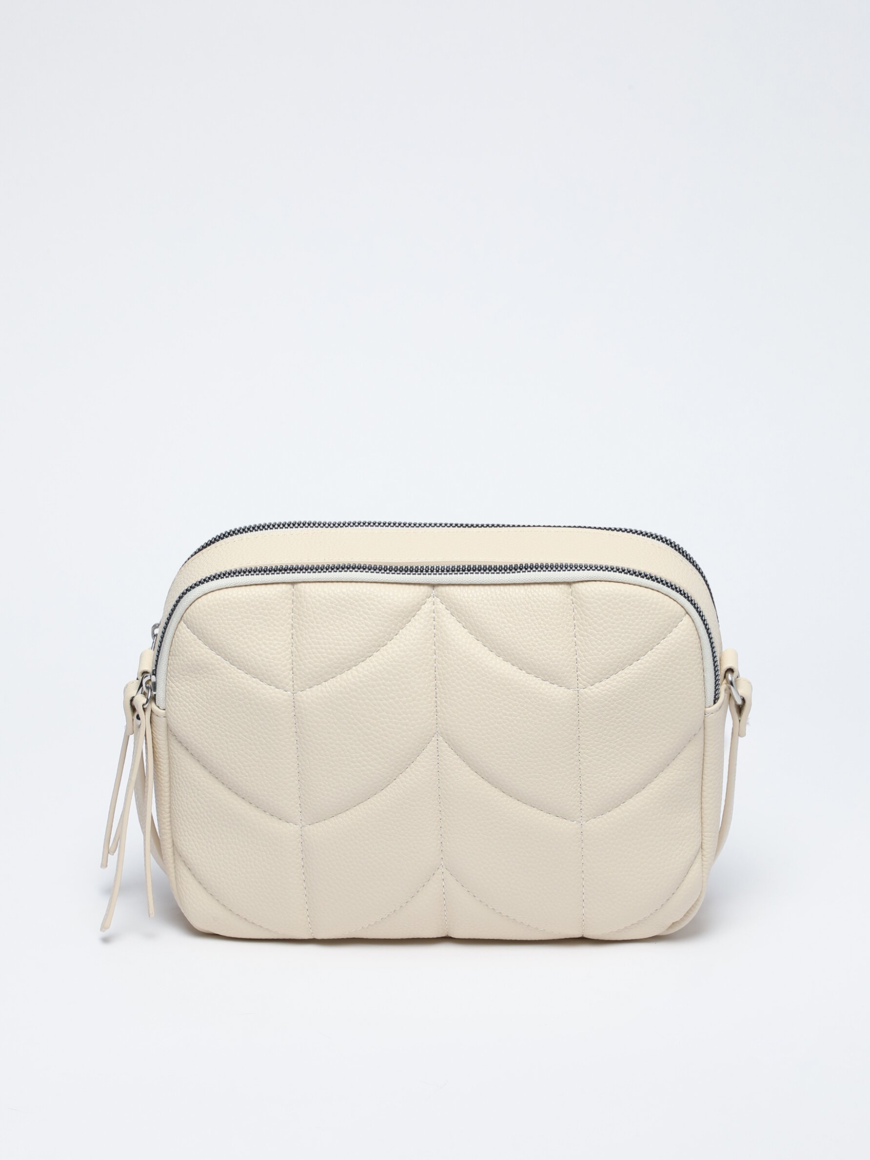 Quilted faux leather crossbody bag hot sale