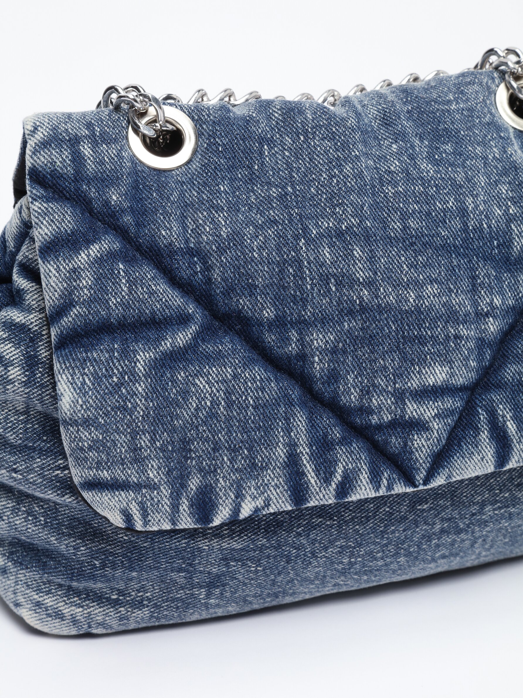 Blue denim online purse