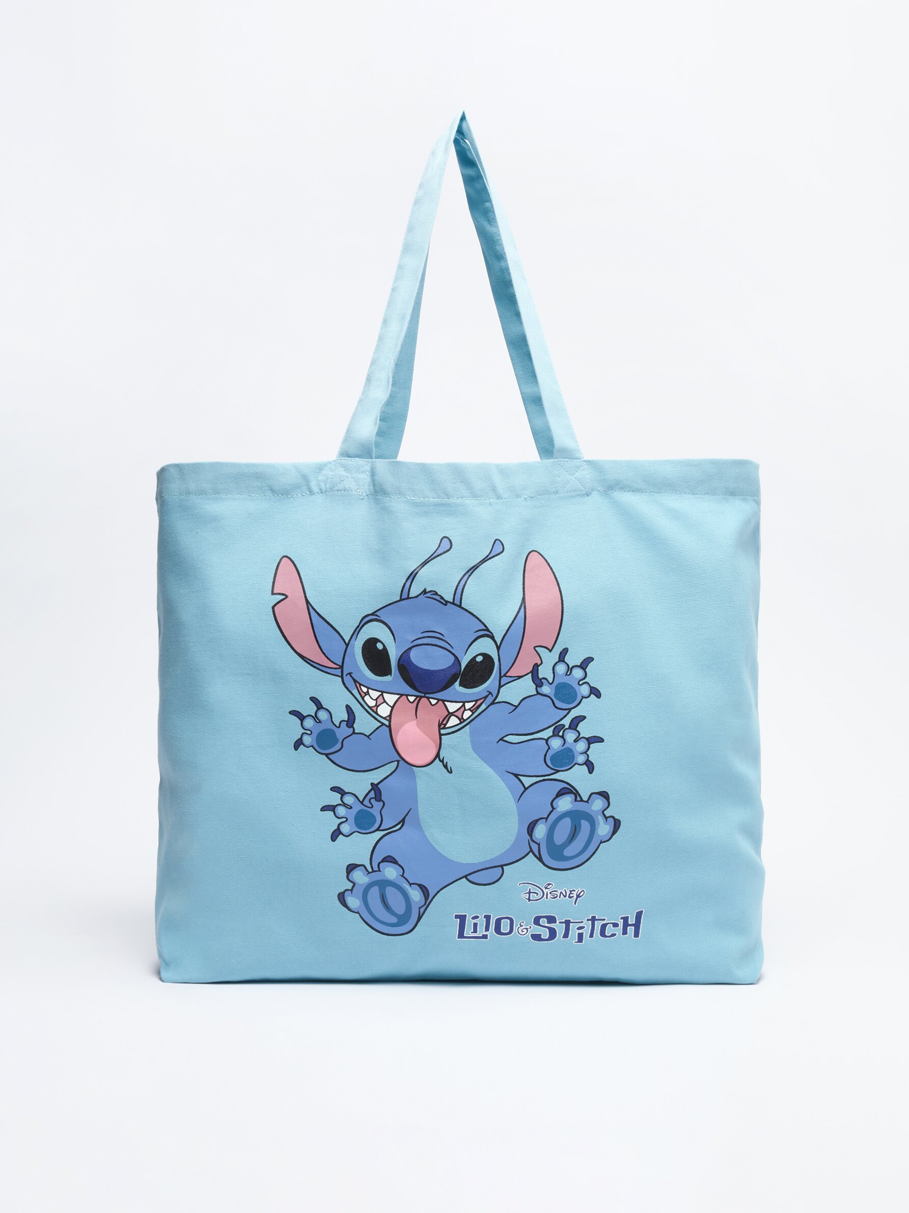 Disney Bolso de puntada, bolsos de hombro para mujer, bolso de mano para  niña, idea de regalo Lilo y Stitch, azul, talla única, Azul