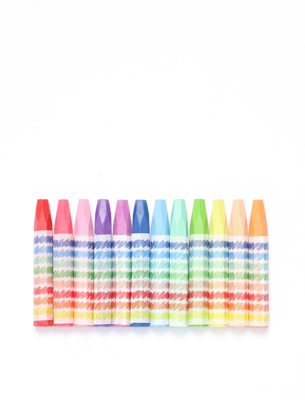 Pack of 12 crayons Stationery ACCESSORIES Girl Kids Lefties