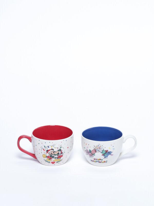 Pack of 2 ©Disney Christmas mugs