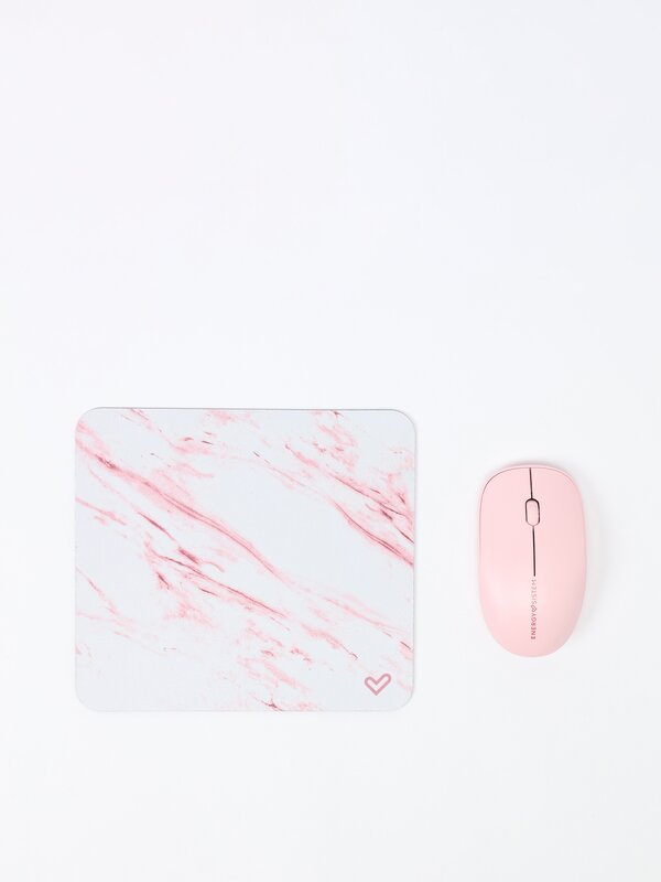 Mouse and mouse mat set