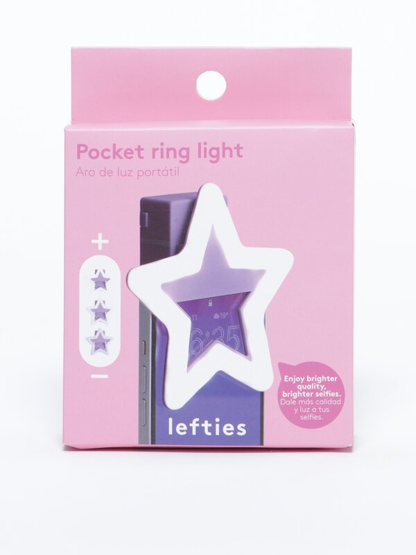 Portable star-shaped light hoop