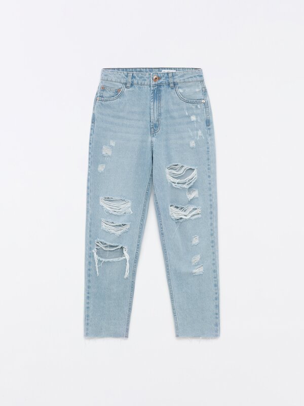 Jeans mom fit