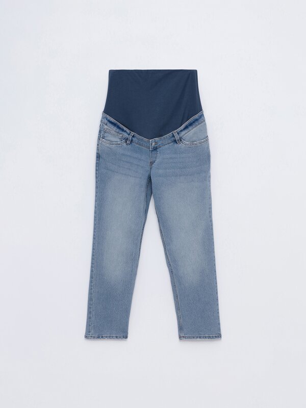 Straight-fit maternity jeans