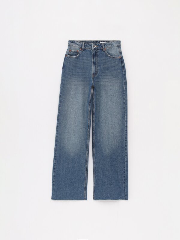 Jeans wide leg două