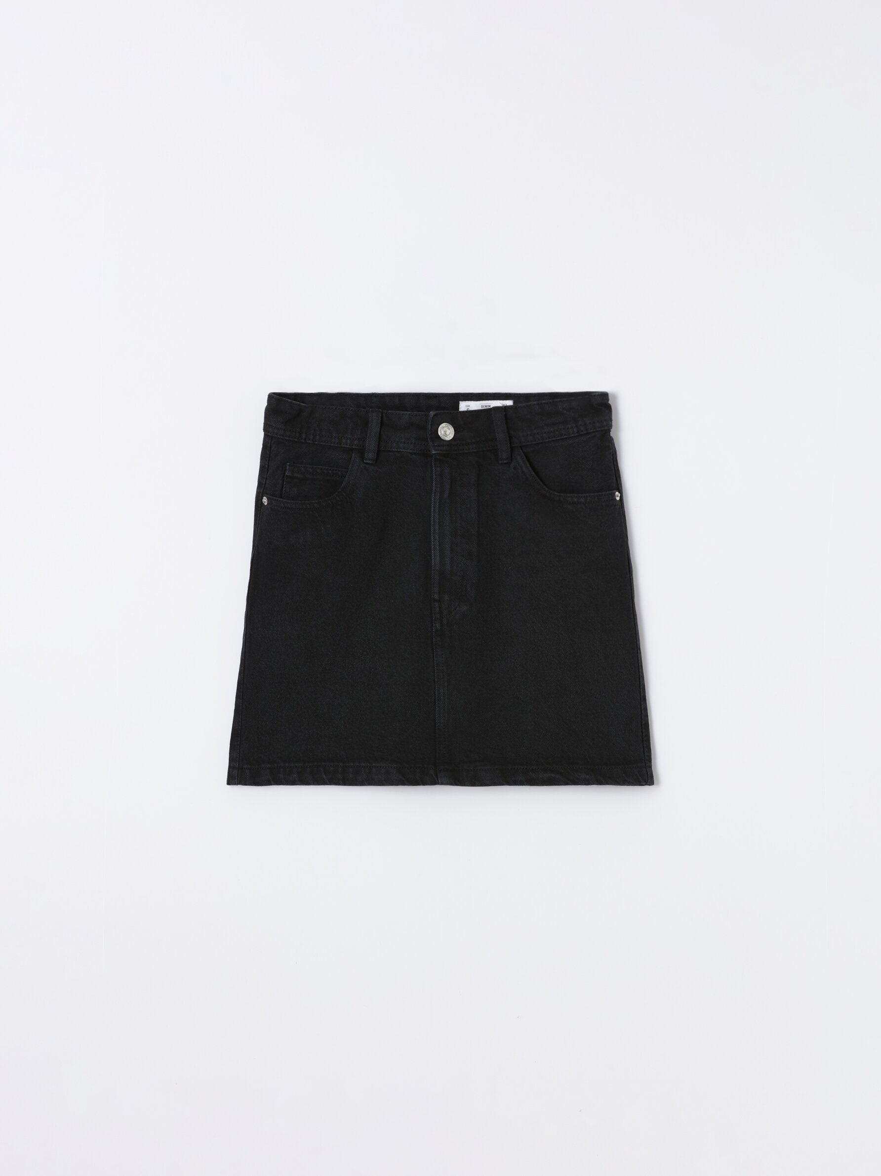 Black jean hotsell skirt zara