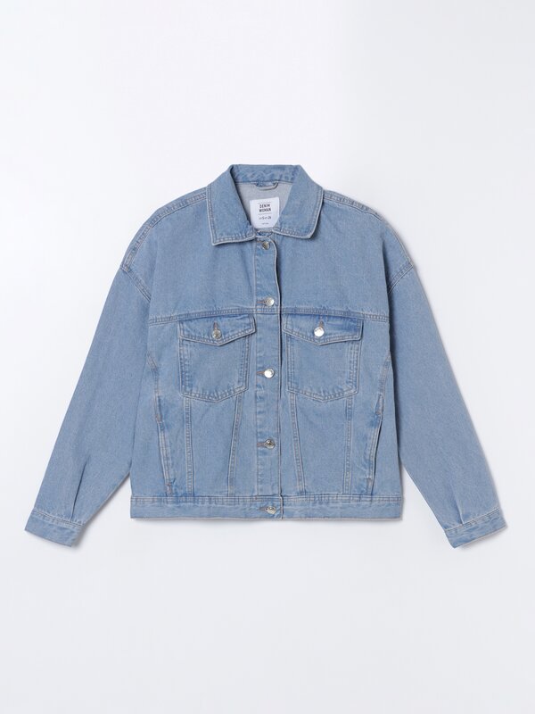 Oversized denim jacket