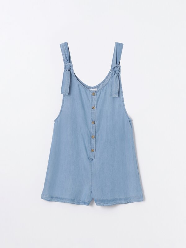 Lightweight hot sale denim dungarees