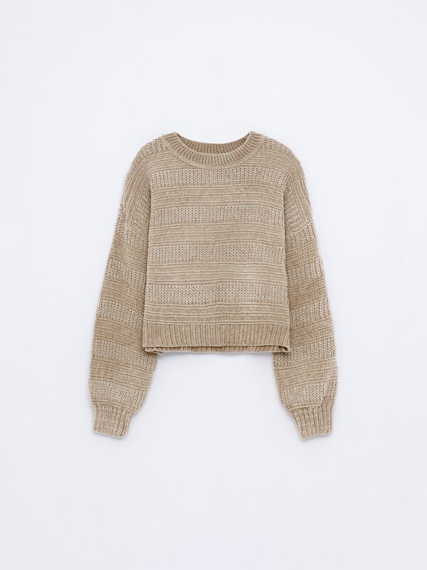 Chenille sweater