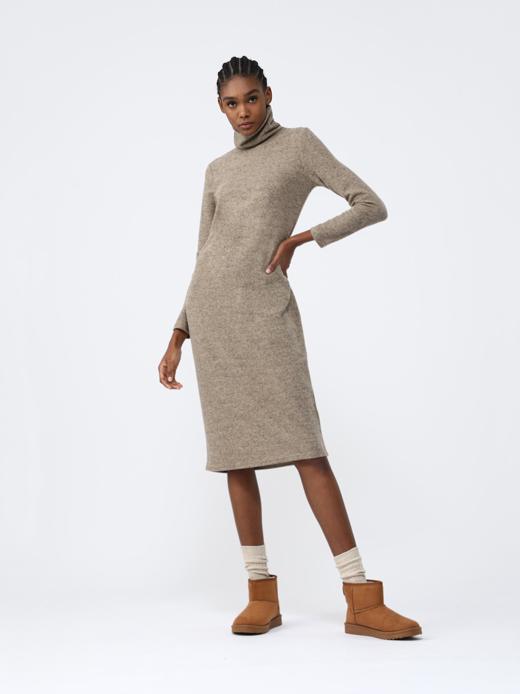 Mango hotsell turtleneck dress