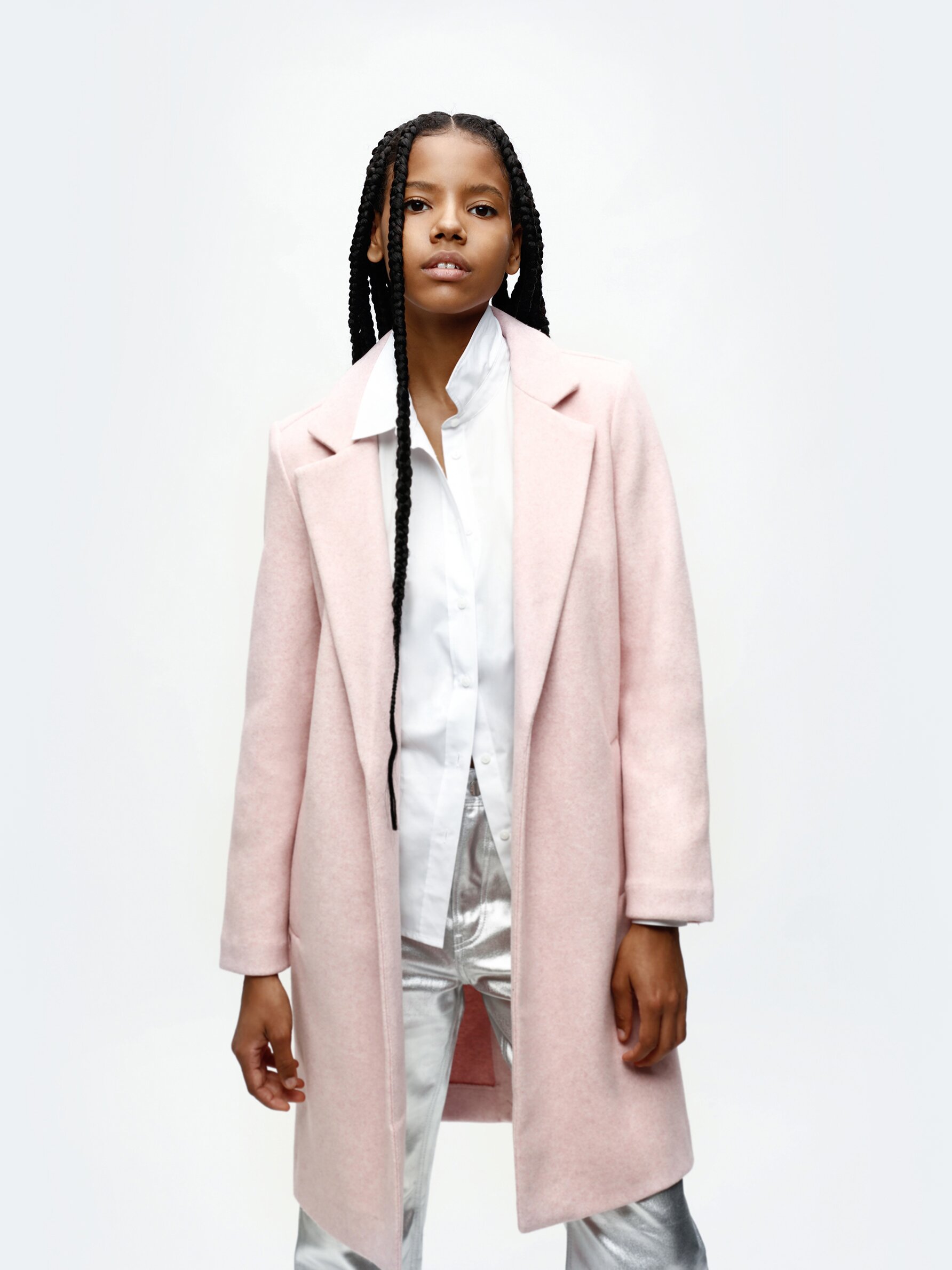 Synthetic sale wool coat