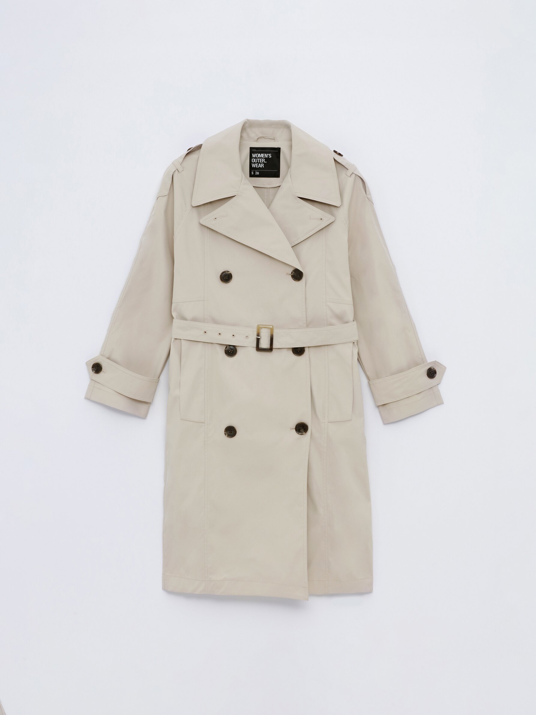 Zara belted trench clearance coat