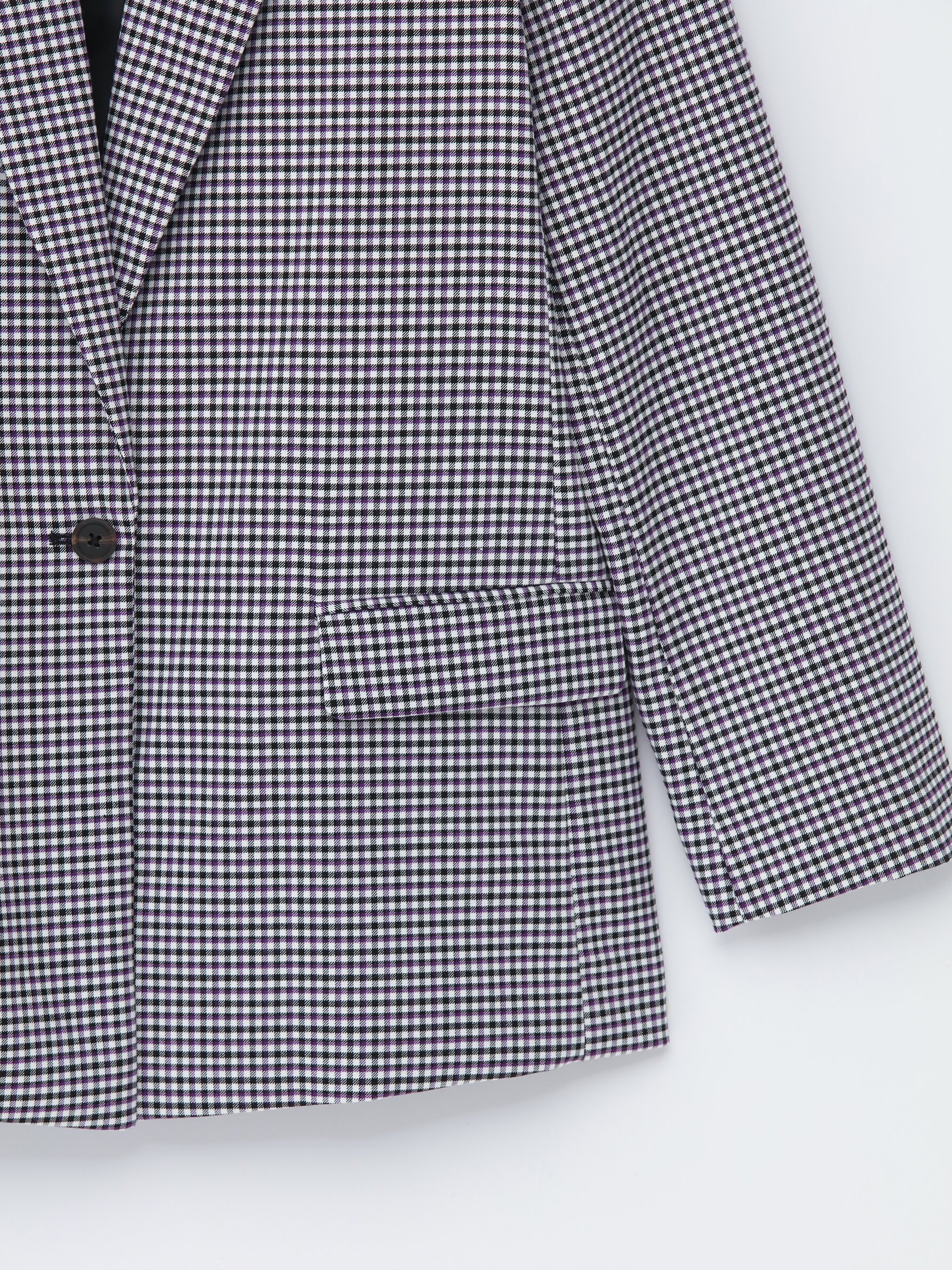 Oversized 2025 houndstooth blazer