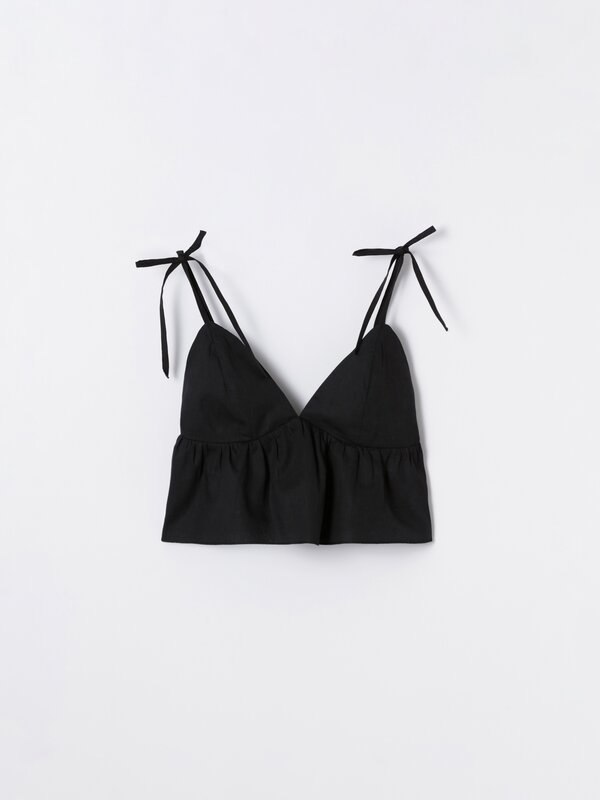 Top with adjustable straps