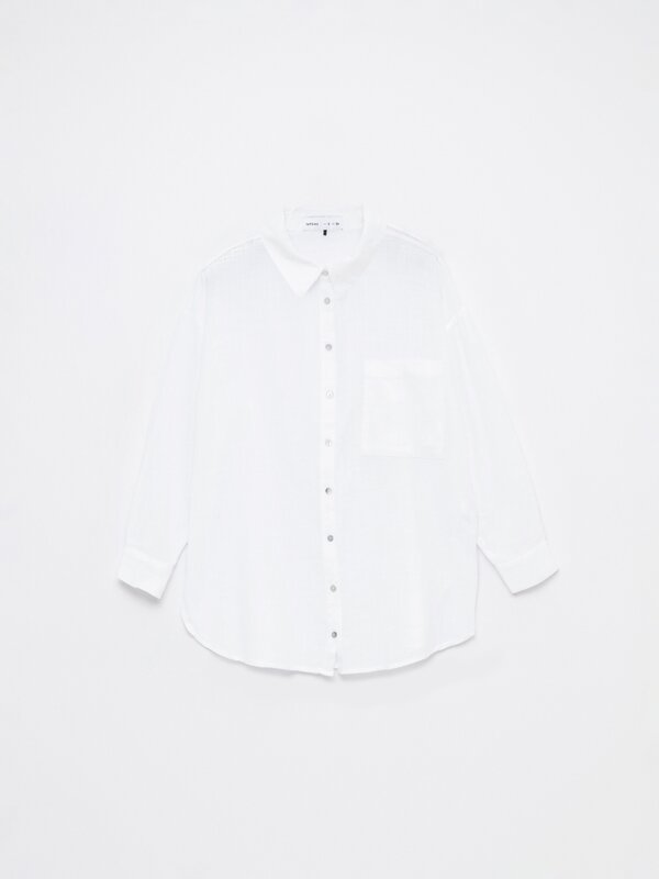 Camisa rustica con bolsillo