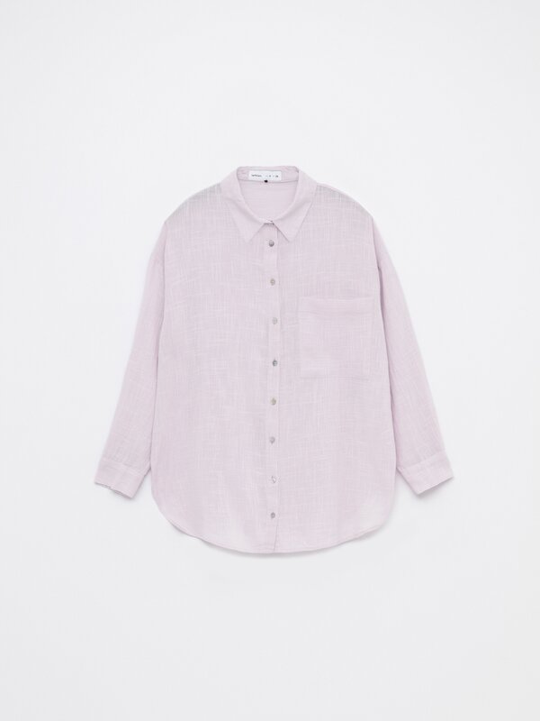 Rustic shirt with pocket