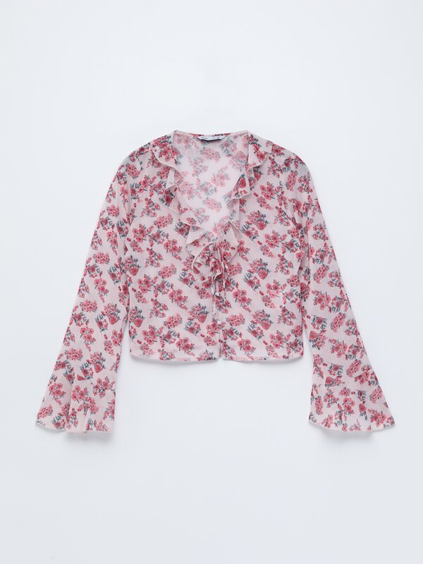 Frilled shirt