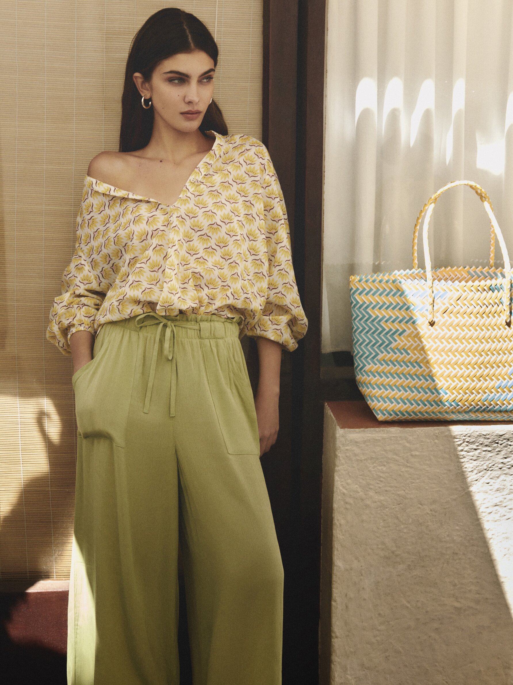 Pantalones de bambula 2025 mujer